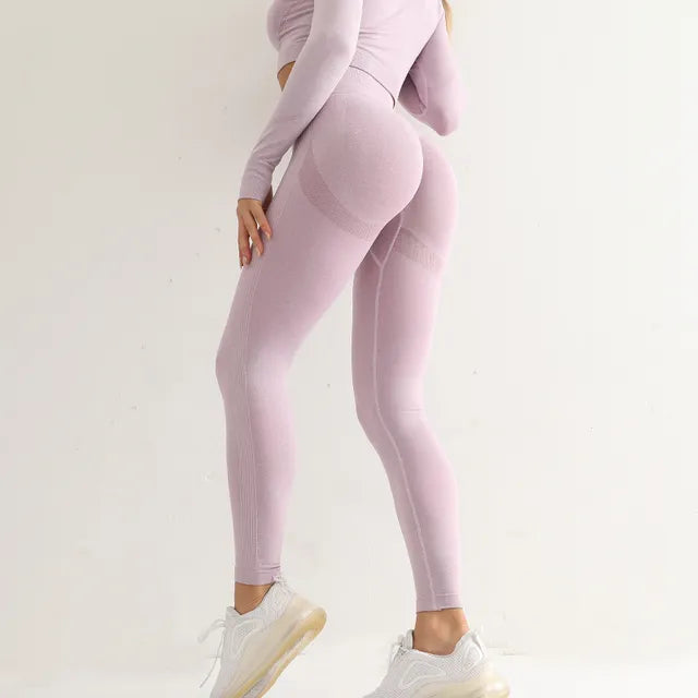 Seamless Fitness Leggings For Women - Premium Leggings - Just $33.63! Shop now at Hot Trends Online