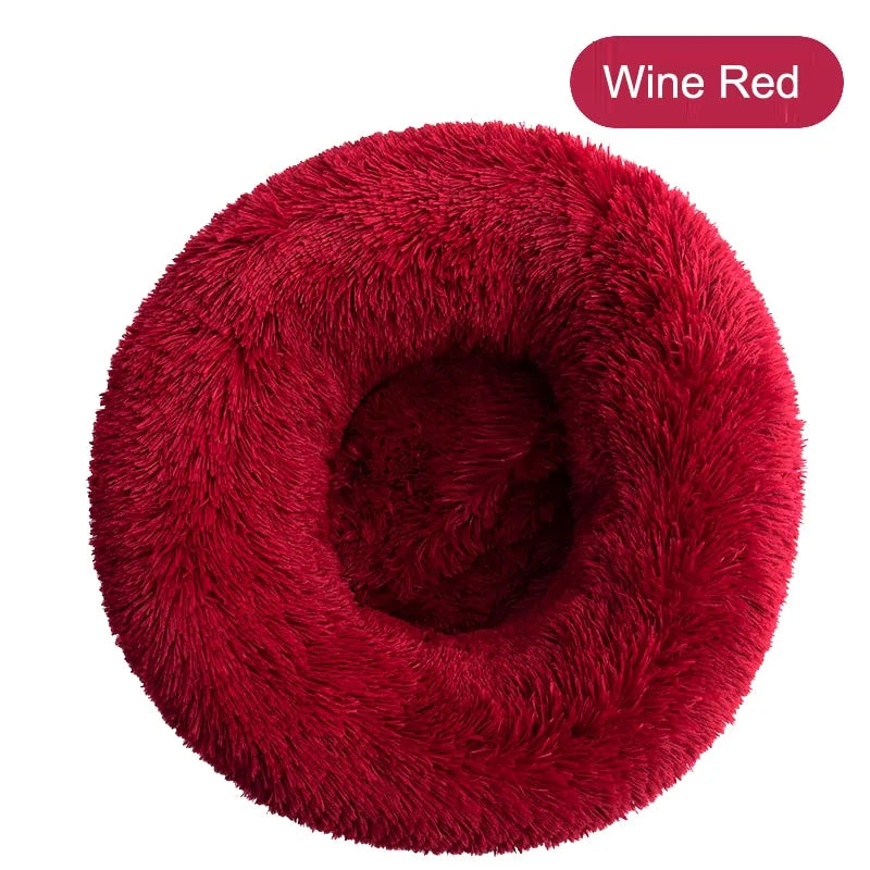 Get trendy with Soft Winter Warm Long Plush Donut Pet Bed - Pet Accessory available at Hot Trends Online. Shop Now!