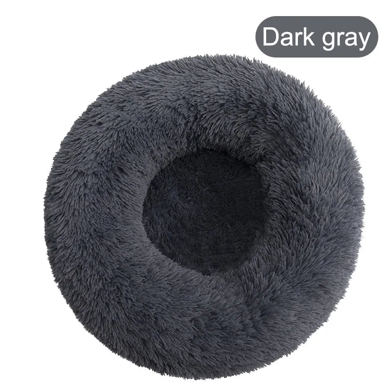 Get trendy with Soft Winter Warm Long Plush Donut Pet Bed - Pet Accessory available at Hot Trends Online. Shop Now!