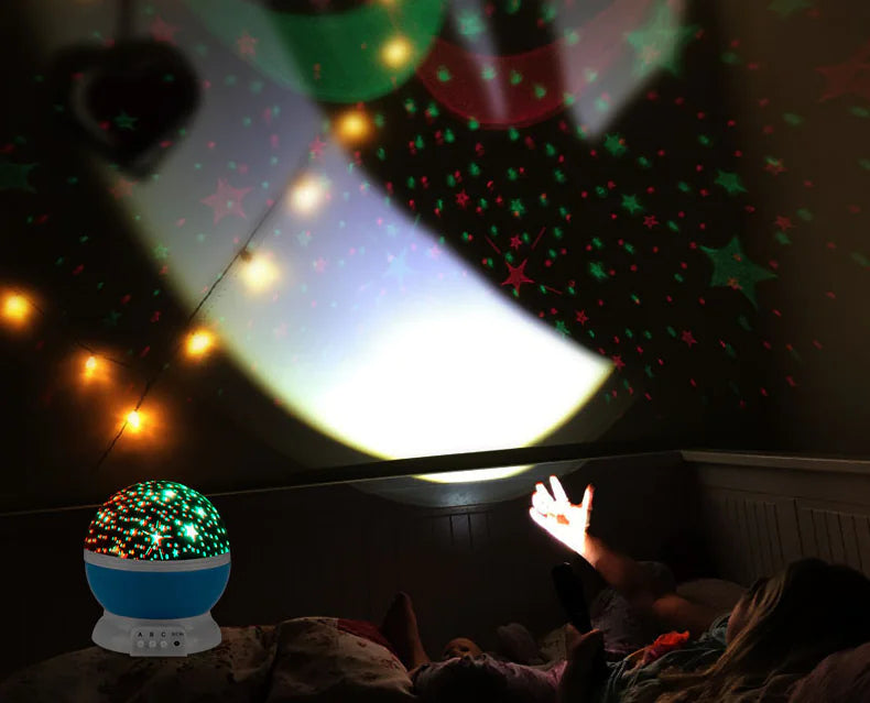 LED Star Projector Night Light