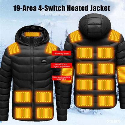 Heated Jacket - Premium Heated Jacket - Just $64.99! Shop now at Hot Trends Online
