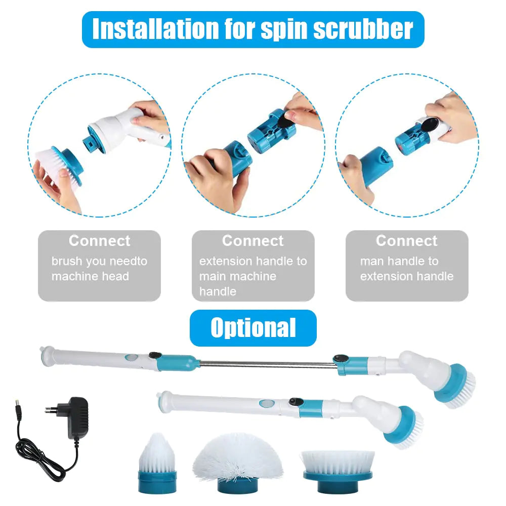 Wireless Electric Spin Cleaner - Premium Cleaning Tools - Just $14.99! Shop now at Hot Trends Online