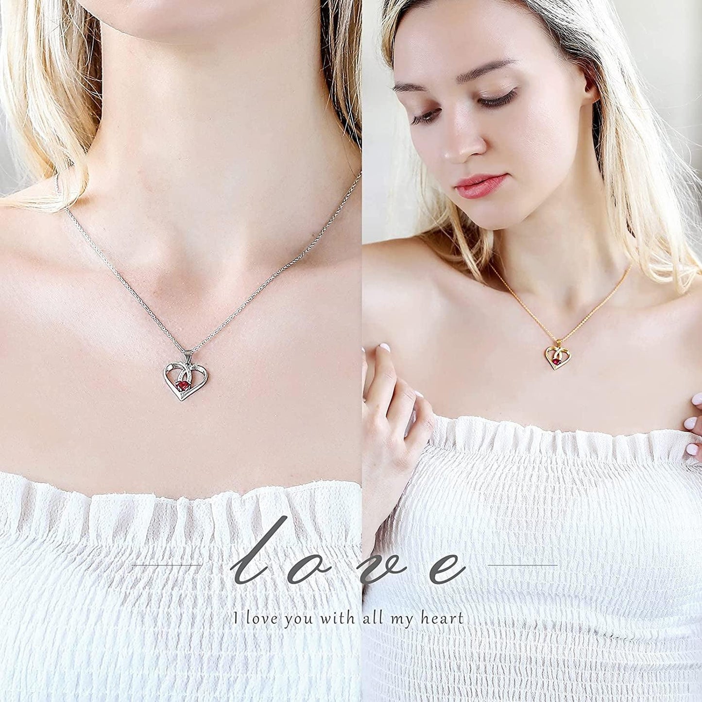 Preserved Real Rose with Eternal Love Necklace - Premium Necklace - Just $165.01! Shop now at Hot Trends Online